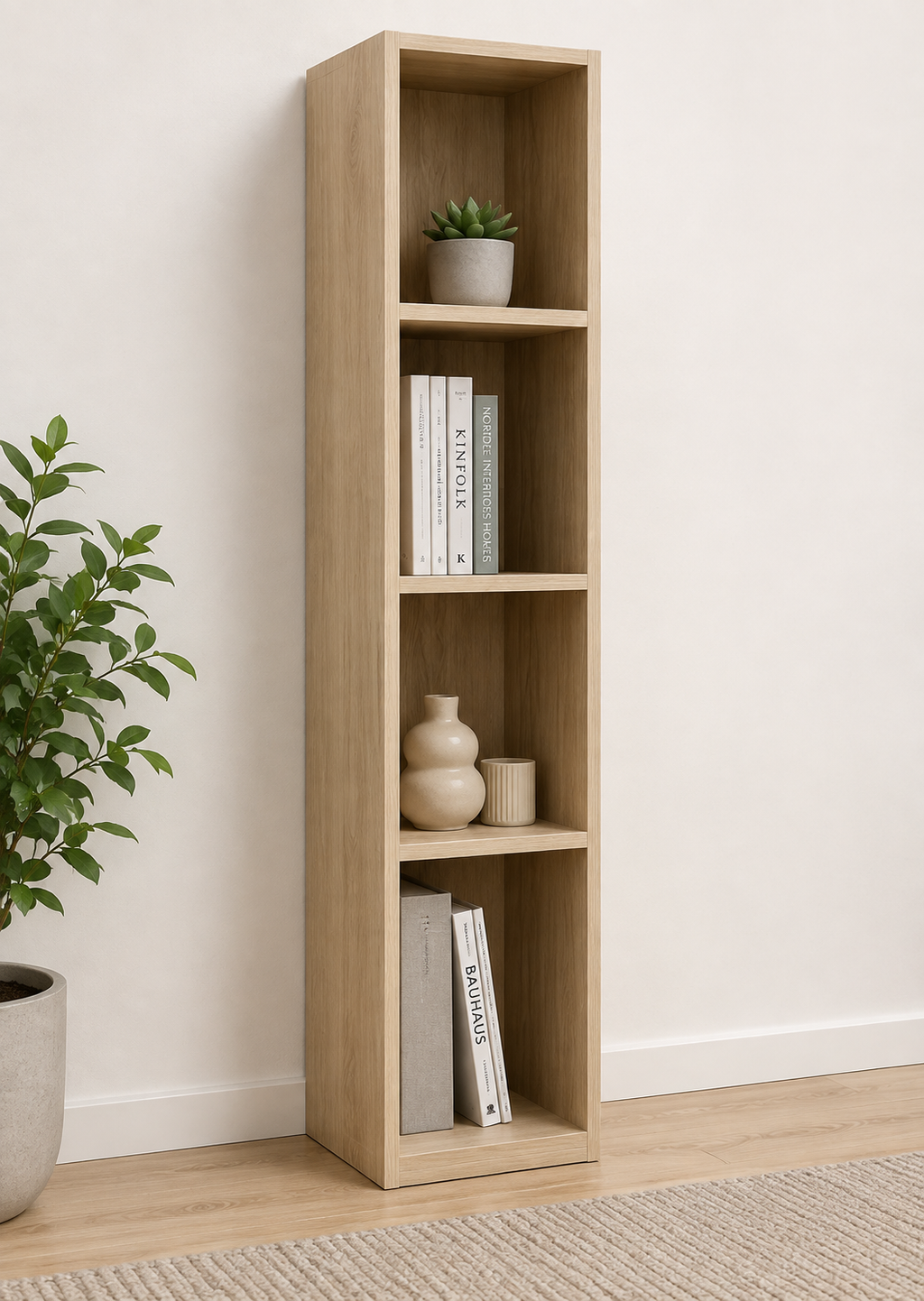 Ensemble meuble TV flottant grand rangement — vue 5